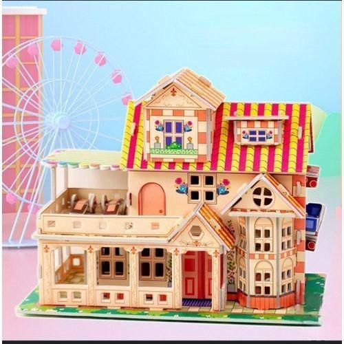 product_image_name-Generic-بازل ثلاثي الأبعاد فيلا أوروبية – لعبة تركيب للأطفال-1