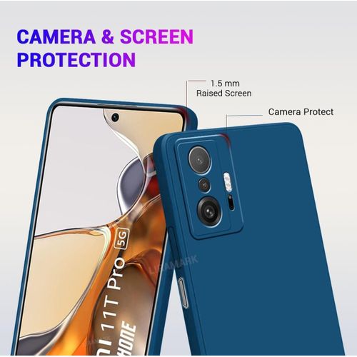 product_image_name-Case-Couqe silicone blue pour Xiaomi 11T pro-2