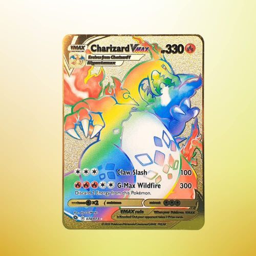 Generic Carte Pokémon MAGIC SELECT Gold Charizard VMAX