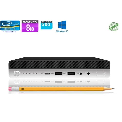 product_image_name-Hp-ProDesk 600 G3 PC mini Core i5-6500T 8GB 500GB - Remis a neuf-1