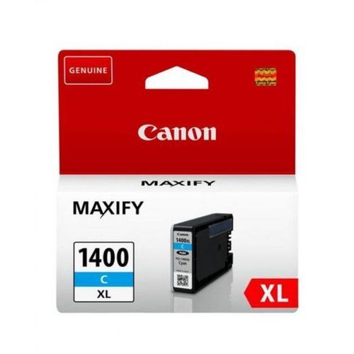 Canon Cartouche d'encre PGI-1400XL CYAN EMB 900 pages Pour les imprimantes Maxify MB2040, MB2140, MB2340 - Original