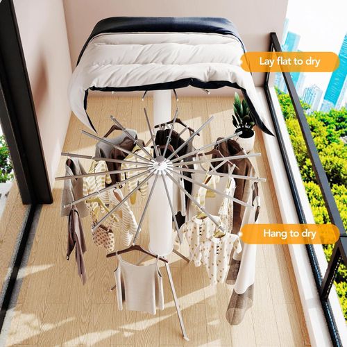 product_image_name-Generic-Séchoir à Linge Trépied Debout Pliable Gain de Place pour Buanderie-4