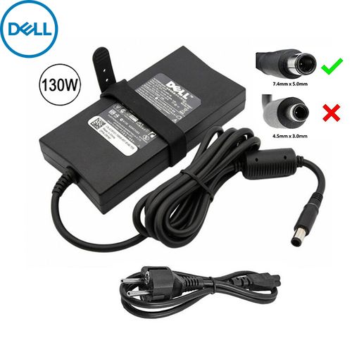 DELL Chargeur Pc Portable Original 19.5V / 6.7A / 130W Adaptateur AC -  LA130PM121 à prix pas cher