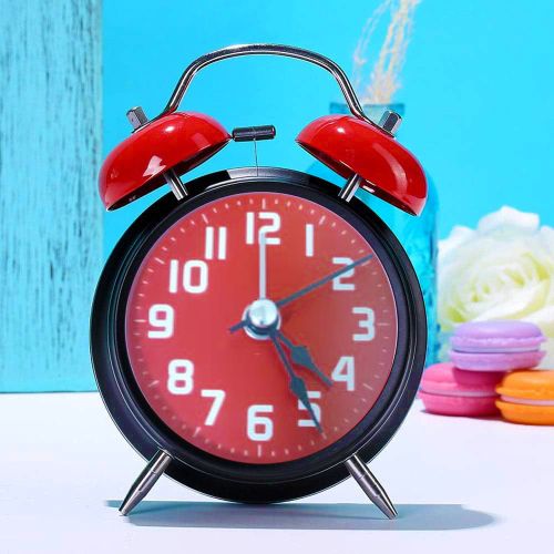 Réveil Analogique Silencieux, Réveil Matin, Réveil De Voyage Avec Lumi Re Et R P Tition Petit Sans Tic Tac Piles Pour Chambre Bureau Voyage Mu