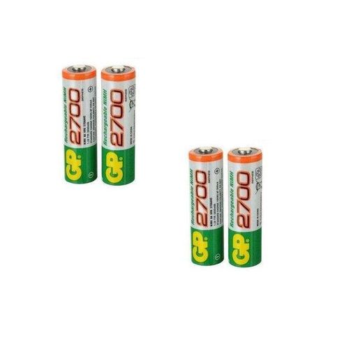 product_image_name-Generic-Gp AA 2700 mAh Ni-MH Batterie Rechargeable 4Pcs-1