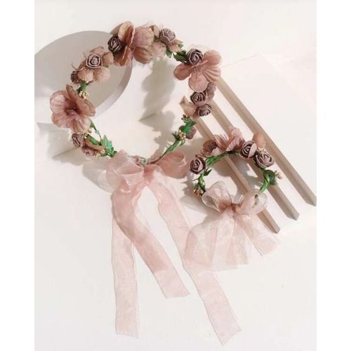 Generic Couronne de fleurs, Bandeaux Serre-têtes fleur, pour le fille et  femme à prix pas cher