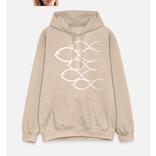 product_image_name-Generic-Ban de poissons blancs Sweat à capuche Hoodies-1