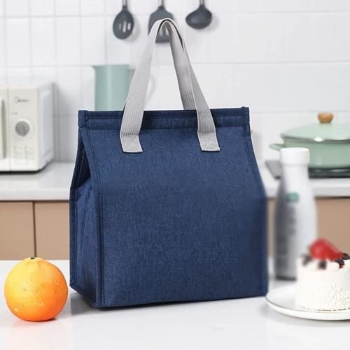 Generic Sac Isotherme Repas, Grande Capacité Lunch Bag (Bleu) à