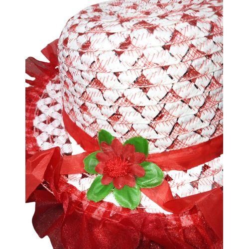 product_image_name-Generic-Chapeau de Paille en Dentelle pour Filles – Casquette Soleil Élégante pour l'Été-2