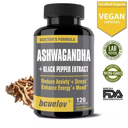 product_image_name-Bio Ashwagandah-ASHWAGANDHA 2700 mg Réduire l'anxiété+le stress et Améliore l'énergie+ l'humeur-1