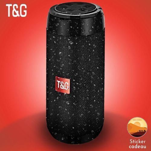 product_image_name-T&G-Haut-parleur Bluetooth portable étanche sans fil Haut-parleur stéréo TF FM + Sticker-1