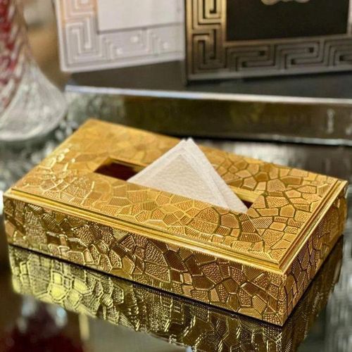 product_image_name-Generic-علبة مناديل ذهبية أناقة ملكية-3