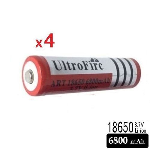 Generic Usb Chargeur Batterie Li-Ion 4.2v 2A + 2 Pile 18650 3.7v 6800 mah  sans Emballage à prix pas cher