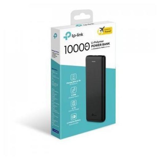 TP-Link Power Banque 2.1A 10000mAh - Smart Turbo Fast Charge