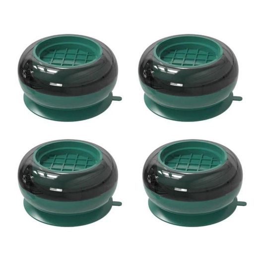 Generic Patins Anti-Vibration Pour Machine à Laver 4 Pièces Support Amortisseur Support De Meubles