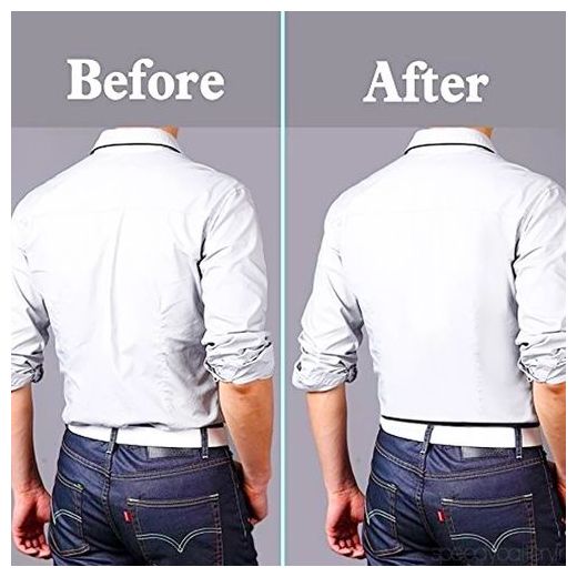 Generic Bretelles Adulte Élastique Tirants Shirt Chemise Pince de chemise porte-chemises pour homme/femme : Standrd - image 2