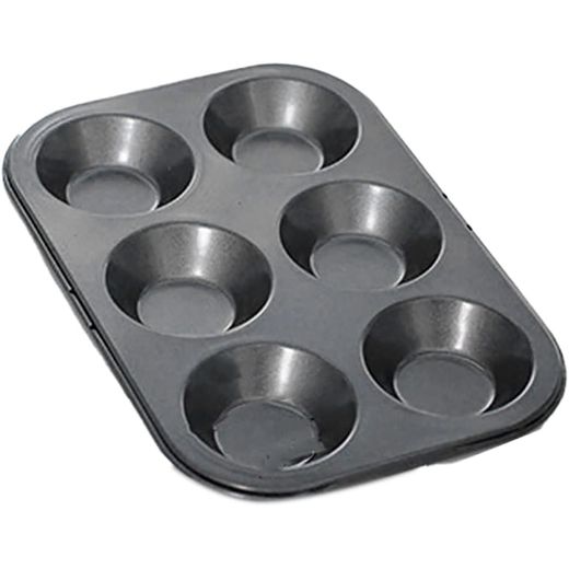 Generic Moule à 6 Muffins, plaque de cuisson,  antiadhésif, Muffin Shape - image 2