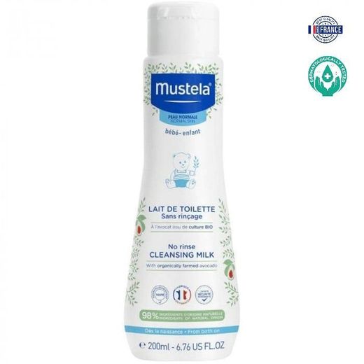 Mustela  LAIT DE TOILETTE SANS RINCAGE 200 ML