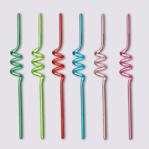 Five 6 Pailles colorées