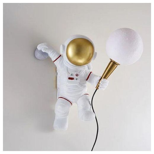 Generic LED Lampe murale décoratif astronaute chambre à coucher, enfant ou bureau - image 4