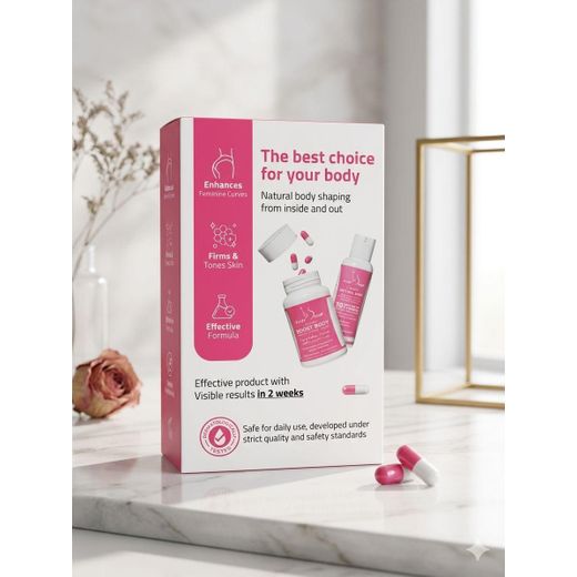 Generic Body Full pack  – Duo Crème & Gélules Naturelles pour Galber et Raffermir les Courbes – Résultats en 10-14 Jours original