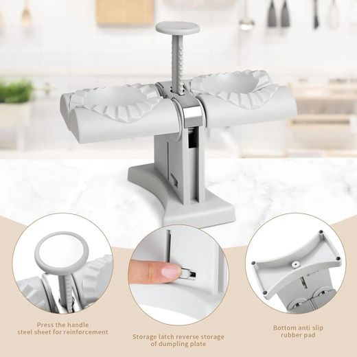 Generic Machine de Fabrication de Boulettes Automatique – Presse Double Tête pour Cuisine - image 3