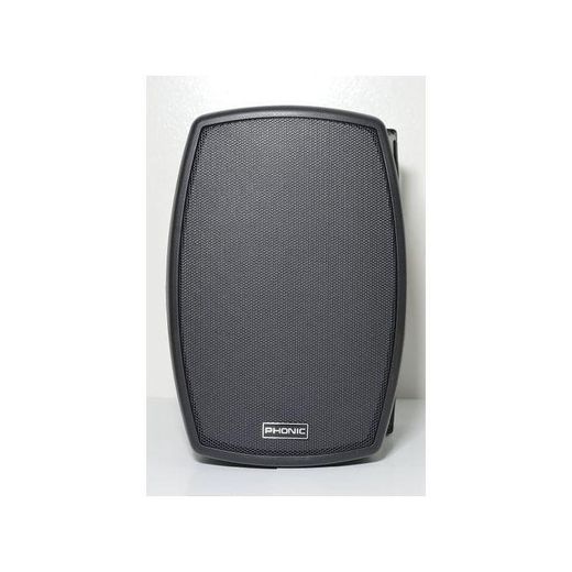 Phonic 2 x PH-6 Enceinte passive  (Paire) 3 voies murales noir
