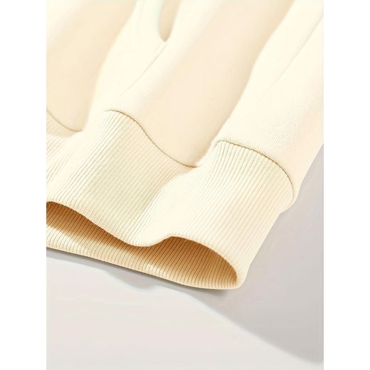 Generic Hoodie à imprimé graphique, sweat à capuche décontracté avec cordon pour l'automne & le printemps, Vêtements pour femmes - image 3