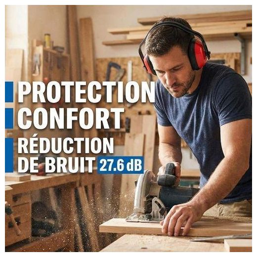 Generic Protégez votre audition avec le Casque Anti-Bruit Professionnel (SNR 27.6 dB) - image 2