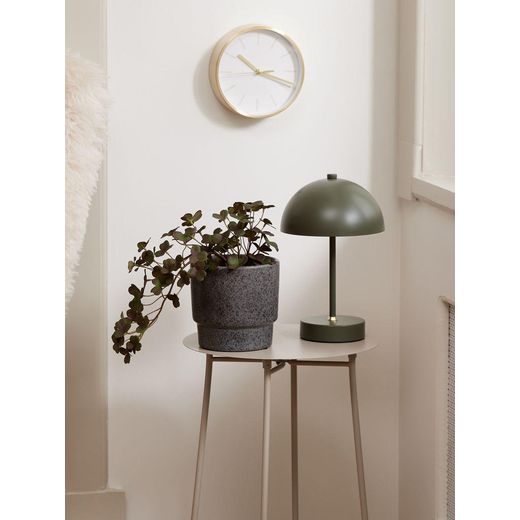 Generic Lampe de Table LED Vert Olive à Piles avec Minuterie Tactile - image 3