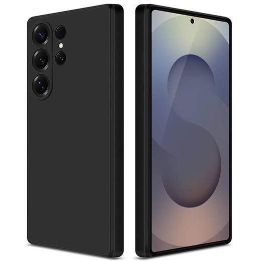 Generic Coque Silicone pour Samsung Galaxy S25 Ultra 5G noir – Protection élégante et maniabilité