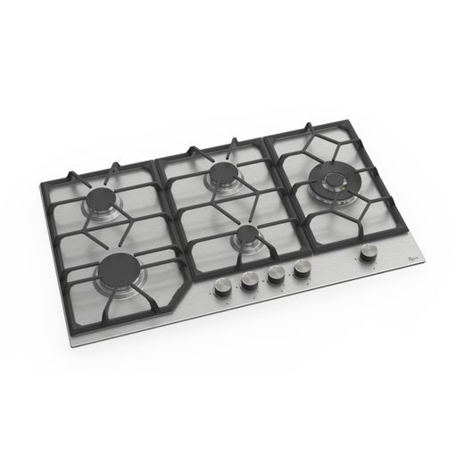 Roch Plaque de cuisson 5 feux 90 CM Inox