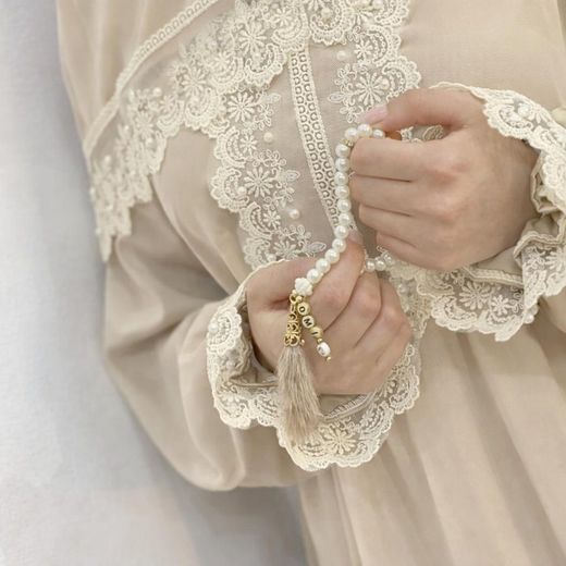 Handmade  Abaya de prière pour Ramadan - image 4