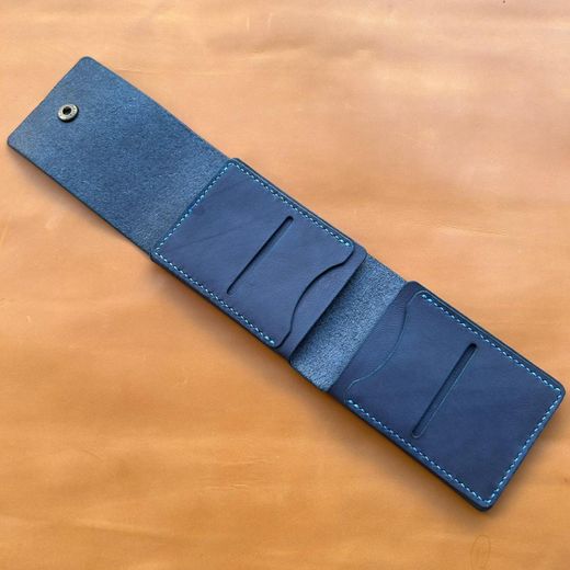 Handmade Al Dirgham Leather wallet for men The smartest full size cash wallet - image 3