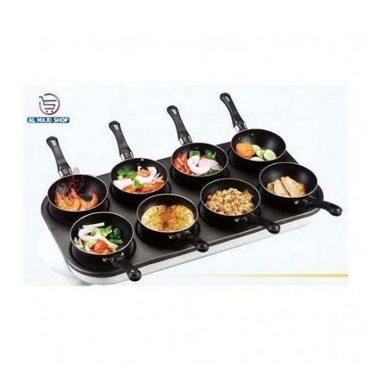 General Crêpière électrique Téflon 8 pièces, pancake 1500w - image 3
