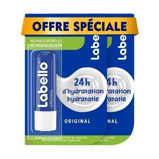 Labello  2 PCS Baumes à Lèvres - Original 4.8g .