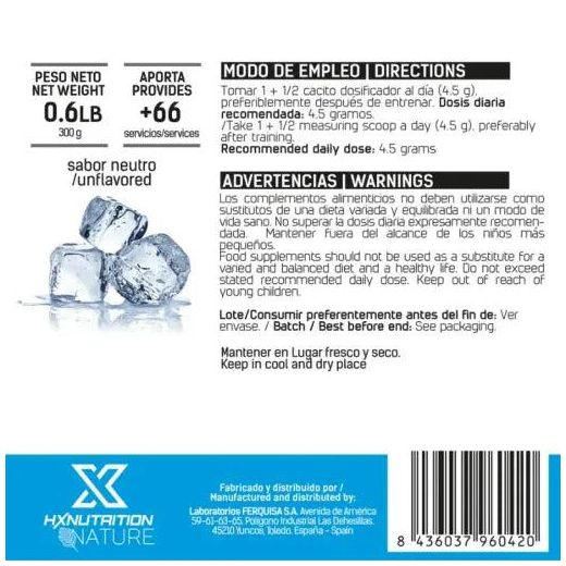 HX NUTRITION  Créatine Monohydrate – Pour des Performances Optimales et une Endurance Accrue 300gr - image 3