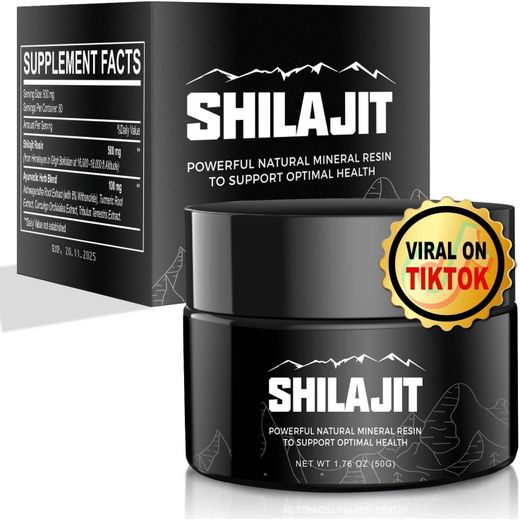 Generic Shilajit résine pure 50g 85% acides fulvique humique et nutriments certificat d'analyse européen - image 2