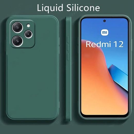 Spigen Coque Silicone pour xiaomi redmi 12 Vert
