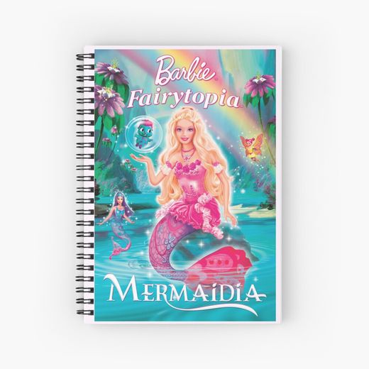 Barbie Fairytopia Mermaidia Spiral Notebook - Bloc note