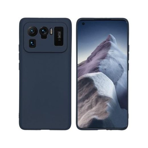 Pochette Silicone pour xiaomi  Mi 11 ultra :bleu