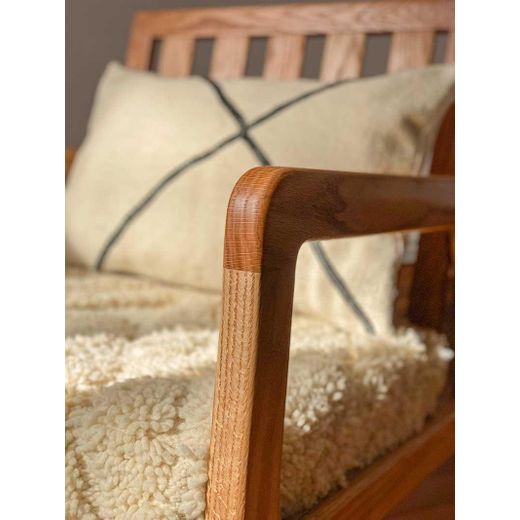 Generic Fauteuil d'appoint moderne du milieu du siècle, chaise longue, fauteuil moderne du milieu du siècle, chaise de lecture, mobilier d'extérieur, mobilier de patio - image 4