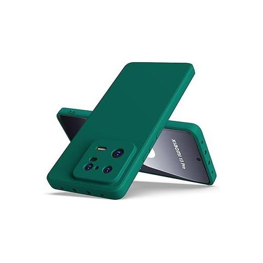 Case Pochette comaptible avec Xiaomi 13 pro Slim Silicone :vert