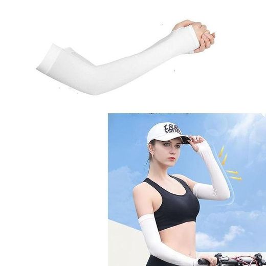 Generic Protection Avant-Bras Anti UV Rafraîchissante – Manchettes Sport Respirantes pour Été 1 PAIR - image 4