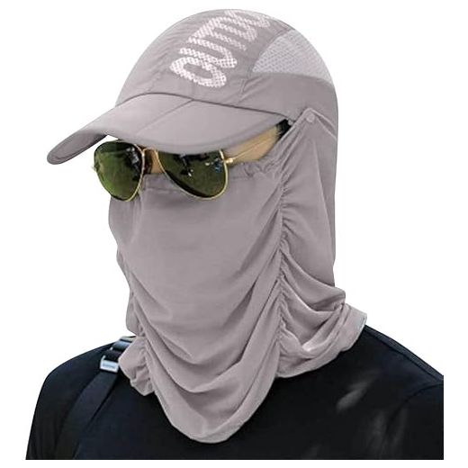 Generic Chapeau de Soleil pour Femme, Chapeau De Plage avec Protection De Cou  et visage