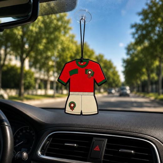 Flamingo Désodorisant Voiture – Maillot du Maroc - Parfum Cerise