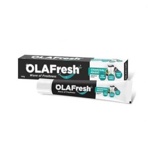 OLAFRESH OLAFRESH CHARCOAL MAGIC Dentifrice Blancheur au Charbon 100g - image 4