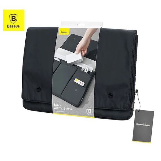 Baseus Sacoche Femme Homme pour Ordinateur Portable, Tablet, 16 Pouces, Impérmiable Haute qualité - Noir - image 2
