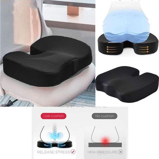 Generic Coussin de Chaise pour Voiture Bureau, Coussin de Siege Medical orthopédique