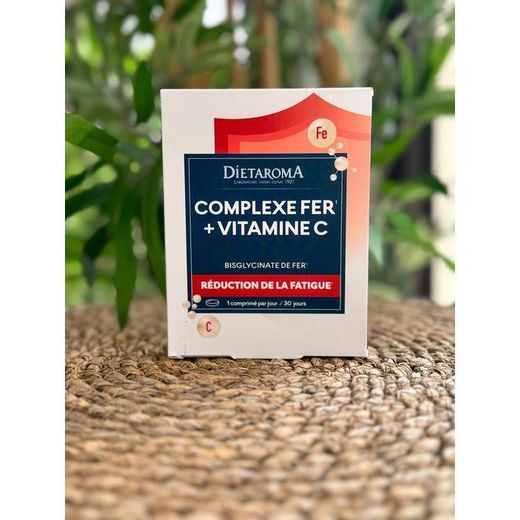Dietaroma مجمع حديد + فيتامين سي لتقليل التعب 30 قرصًا - image 2